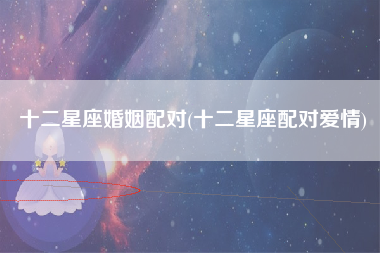十二星座婚姻配对(十二星座配对爱情)