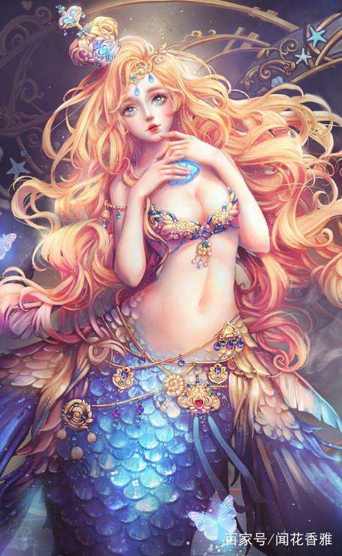 十二星座的美人鱼婚纱(十二星座唯美婚纱)