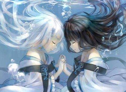 双子星座动漫少女图片(双子座座图片动漫少女)
