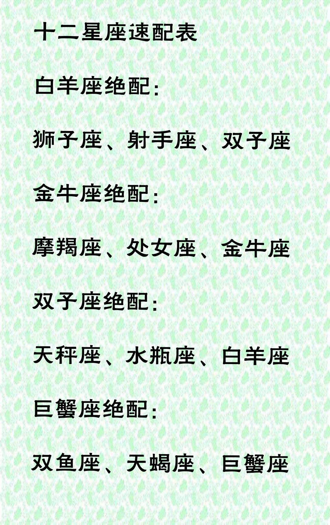 天枰座最佳配对星座(天枰座跟那个星座配)