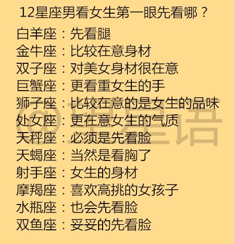 欲望强的星座男(欲望强的星座男女)