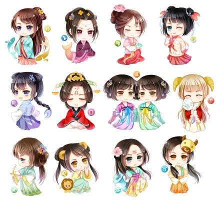 12星座的图片动漫人物(12星座的图片动漫人物画像)