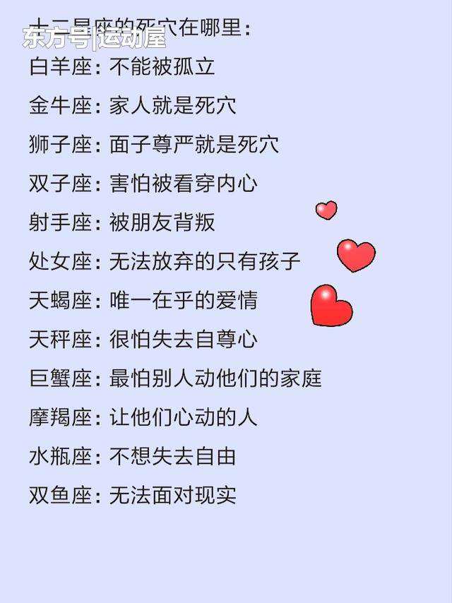 十二星座最怕失去什么(射手座最害怕失去的星座)