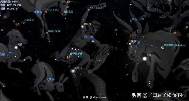 天狼星属于什么星座(天狼星属于猎户座吗)