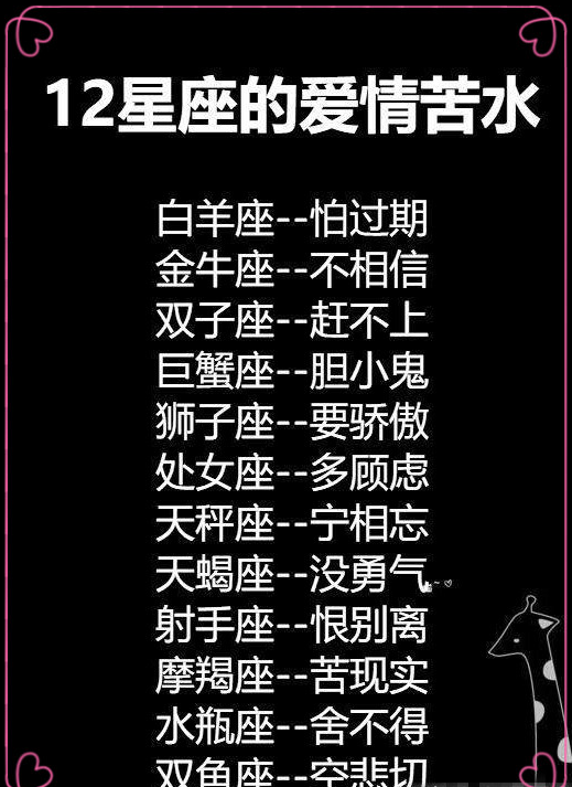 我们是谁十二星座(我们的十二星座是谁)