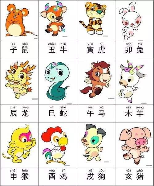 十二生肖配对详情表(十二生肖配对详情表图)